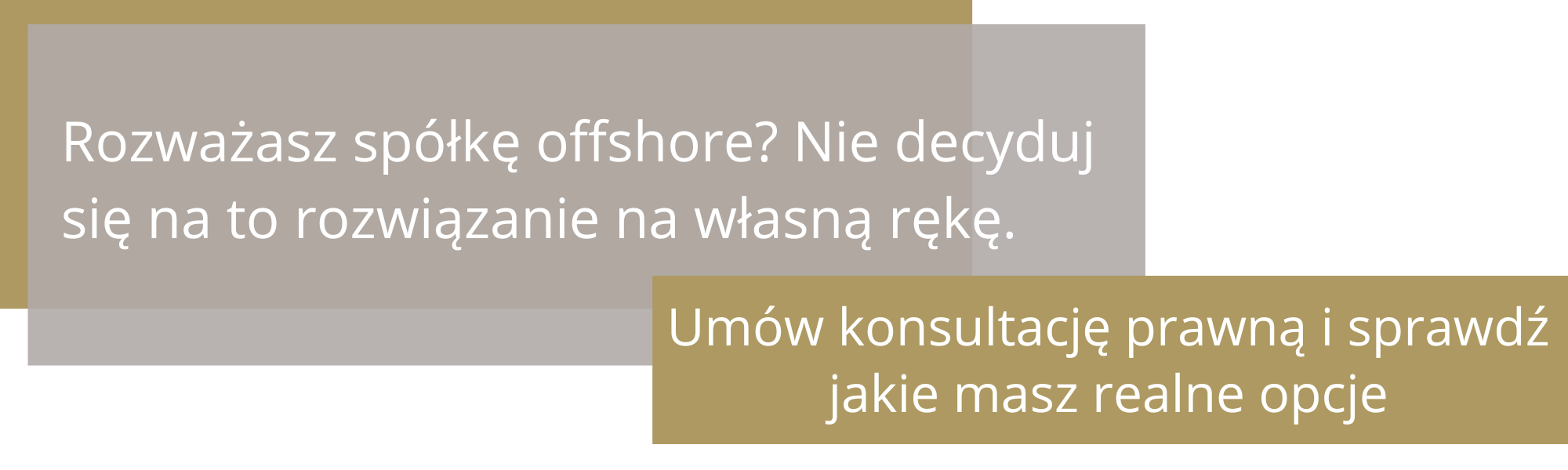 Rozważasz spółkę offshore?